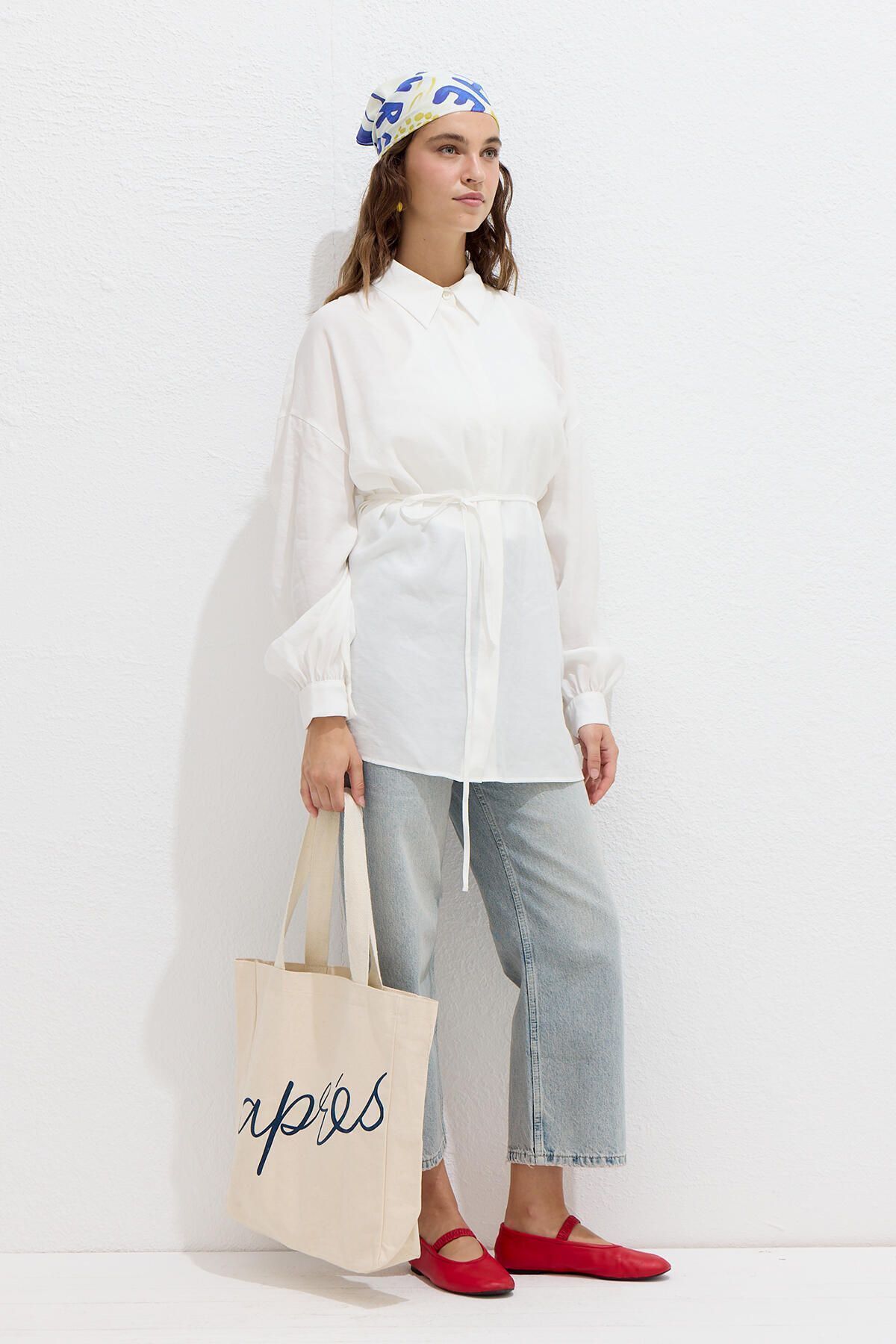 Manuka-Ecru Color Comfortable Shirt 4