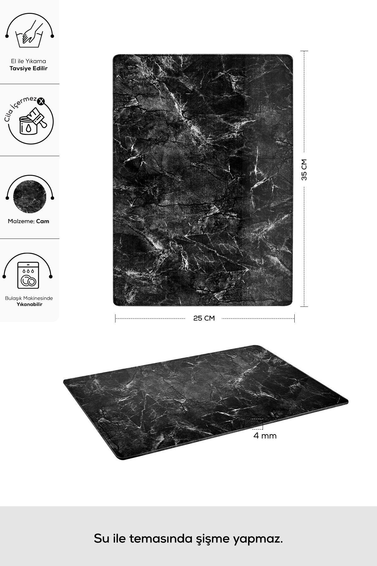 Karaca-Ayaz Glas-Schneidebrett 35 cm 4