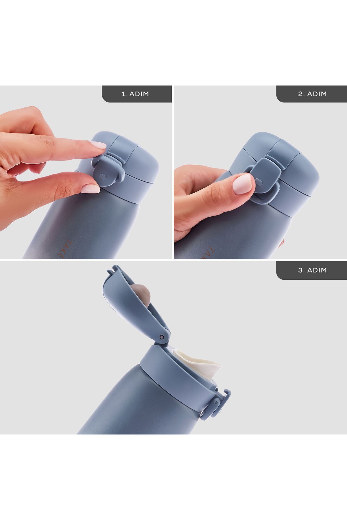 فلاسک آبی Skyfall Steel Sealing Thermos 500 میل Karaca