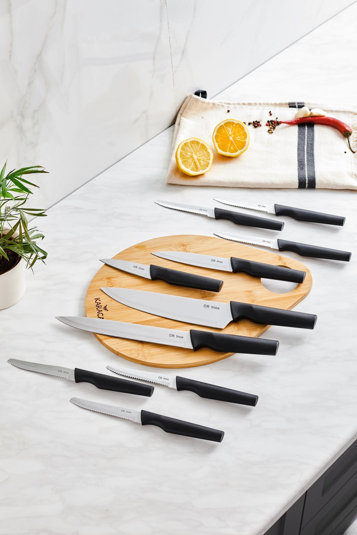 Karaca-Dr. Inox Bundle 10-teiliges Messerset 2
