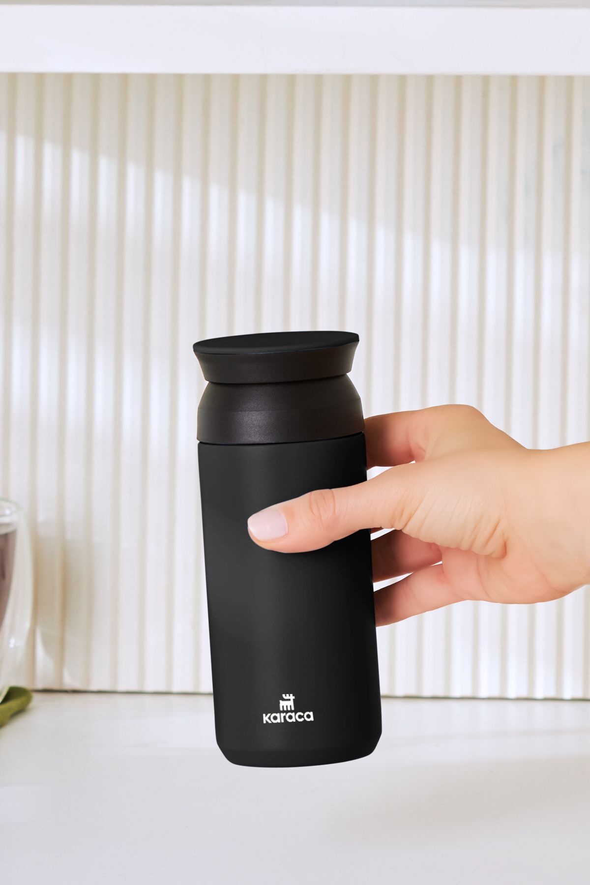 Rainbow Siyah Paslanmaz Çelik Termos 350ml (8 SAATE KADAR SICAK/SOĞUK TUTMA)