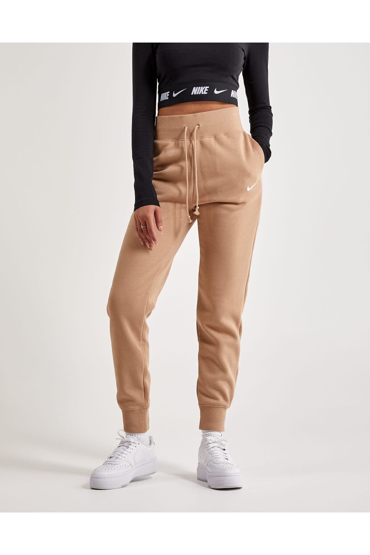 Nike Phoenix Fleece High Waist Women s Sweatpants Trendyol
