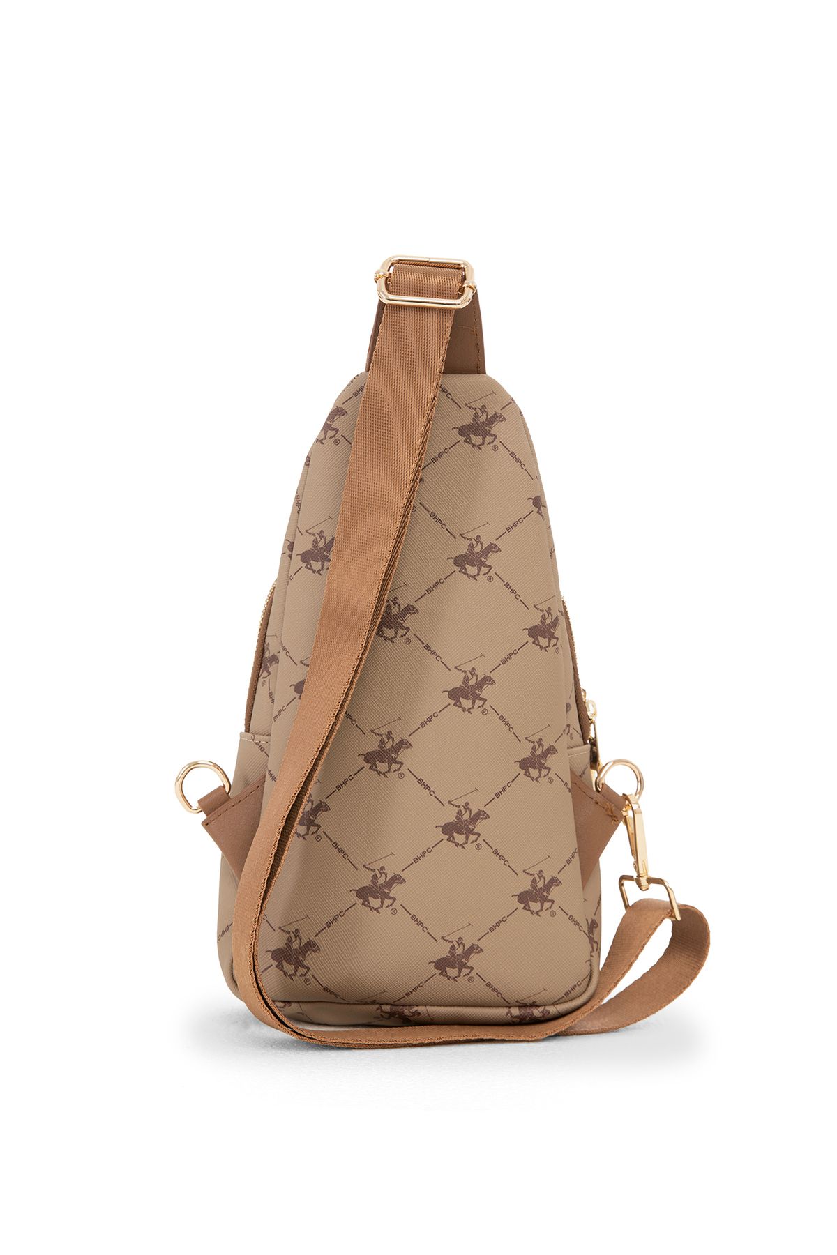 Beverly Hills Polo Club-حقيبة كروس نسائية بلون مينك فاتح - 05BHPC109 4