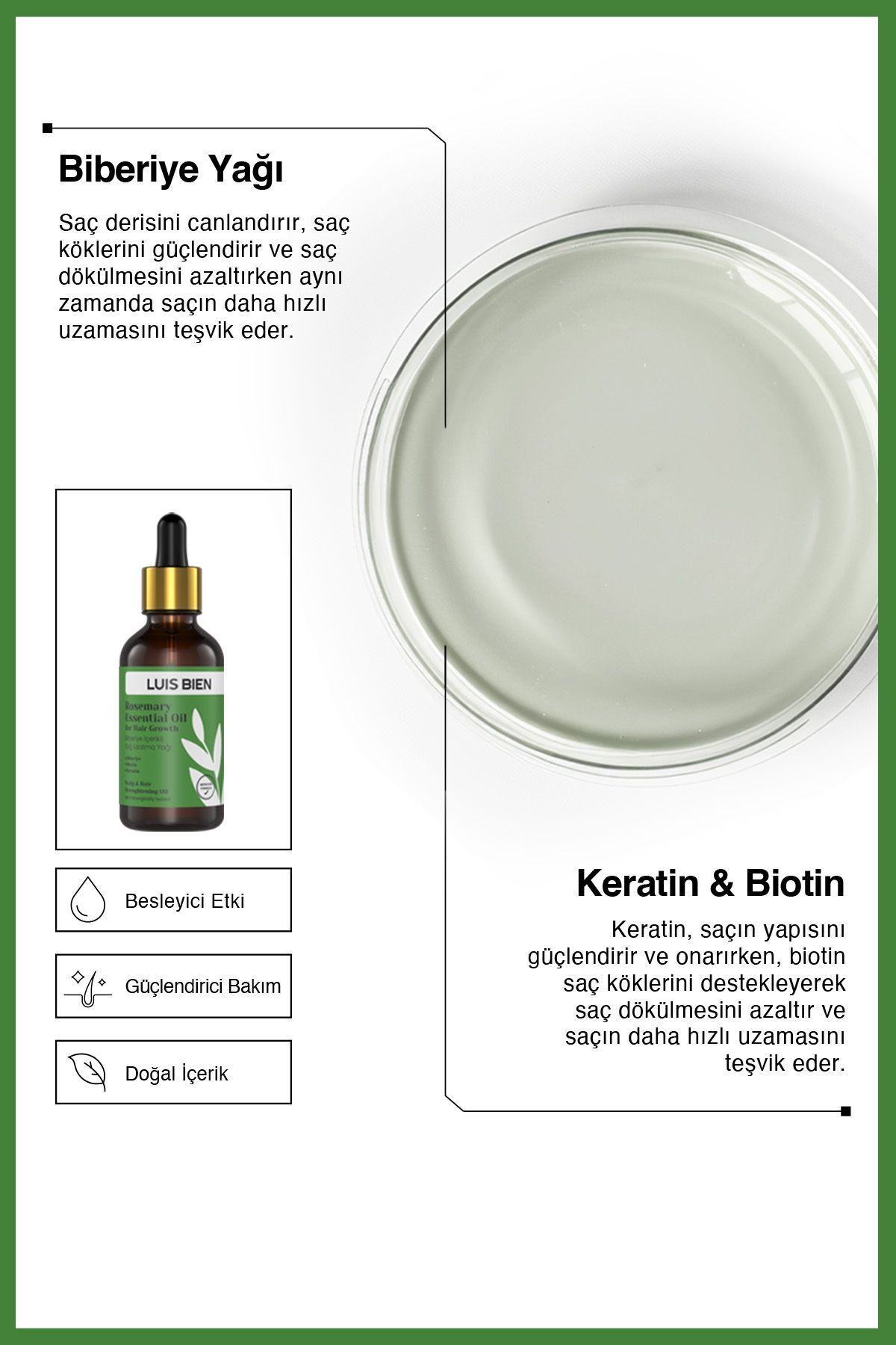 Luis Bien-Rosemary Oil anD Black Garlic Oil - Hair Loss anD Nourishing 4
