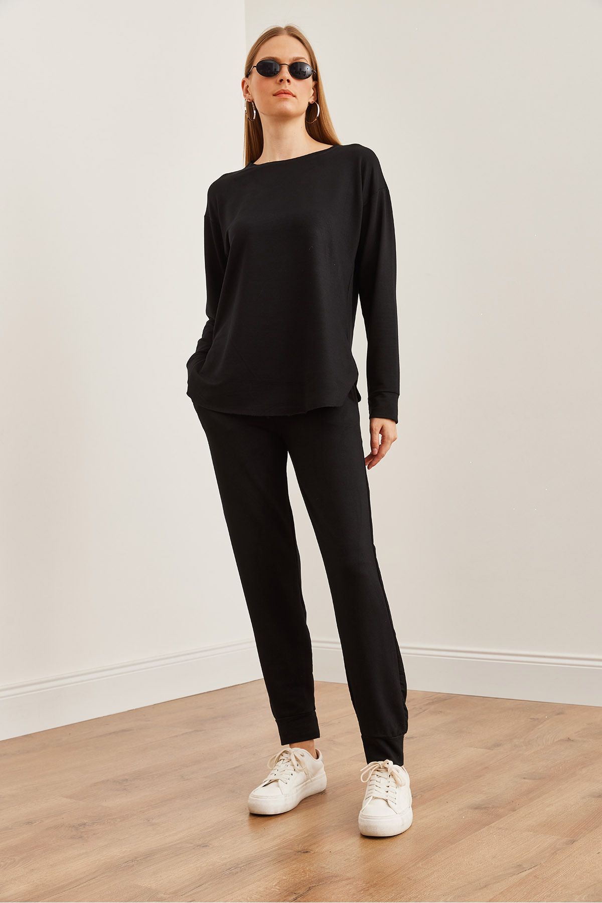 Olalook-Set de trening cu cristal negru - Textura moale, ETKM- 0000064 3
