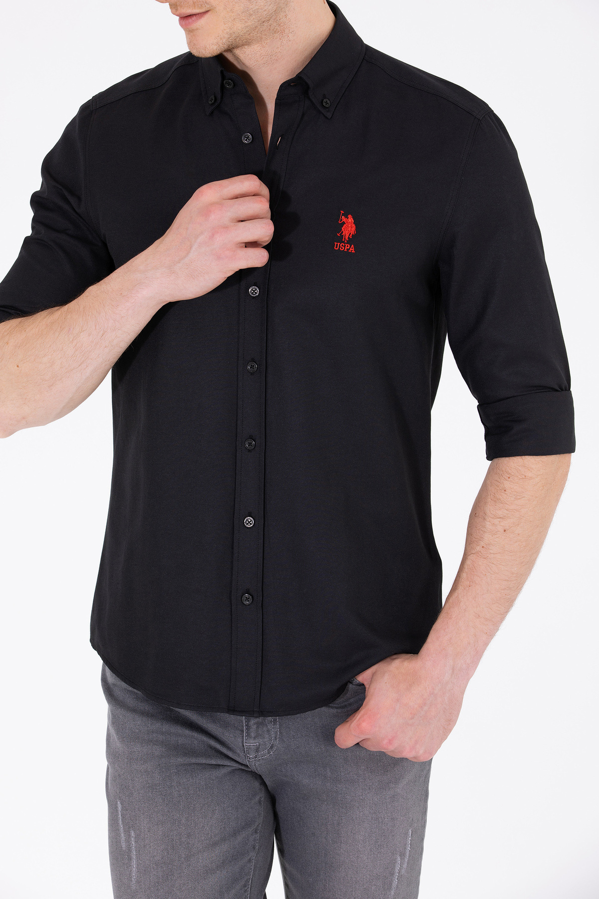 پیراهن مردانه یو اس پولو | 871129 U.S. Polo Assn. - Image 6