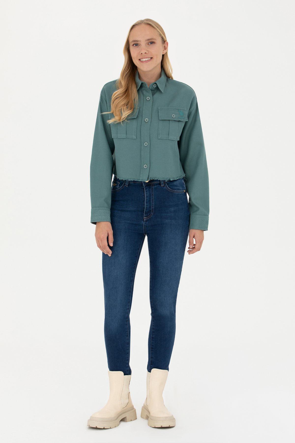 پیراهن زنانه یو اس پولو | 942886 U.S. Polo Assn. - Image 4