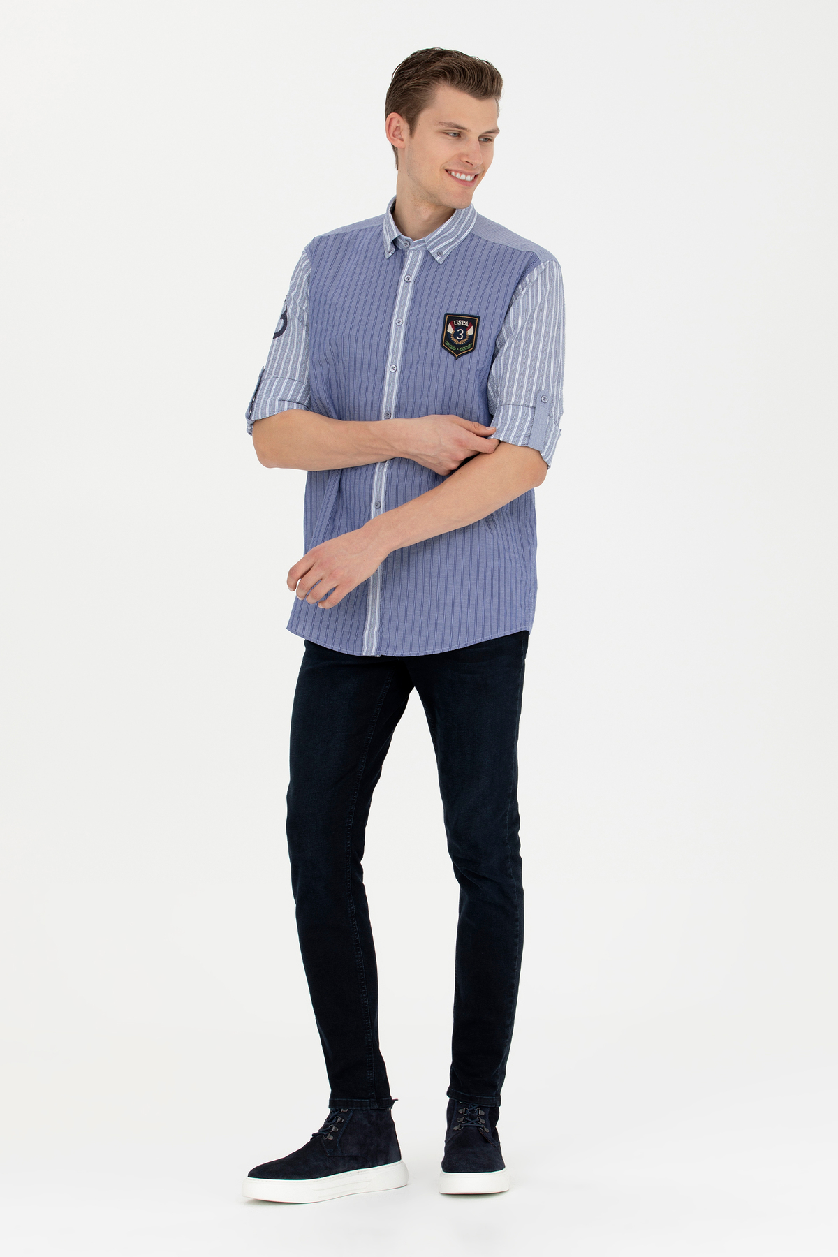 پیراهن مردانه یو اس پولو | 966802 U.S. Polo Assn. - Image 4