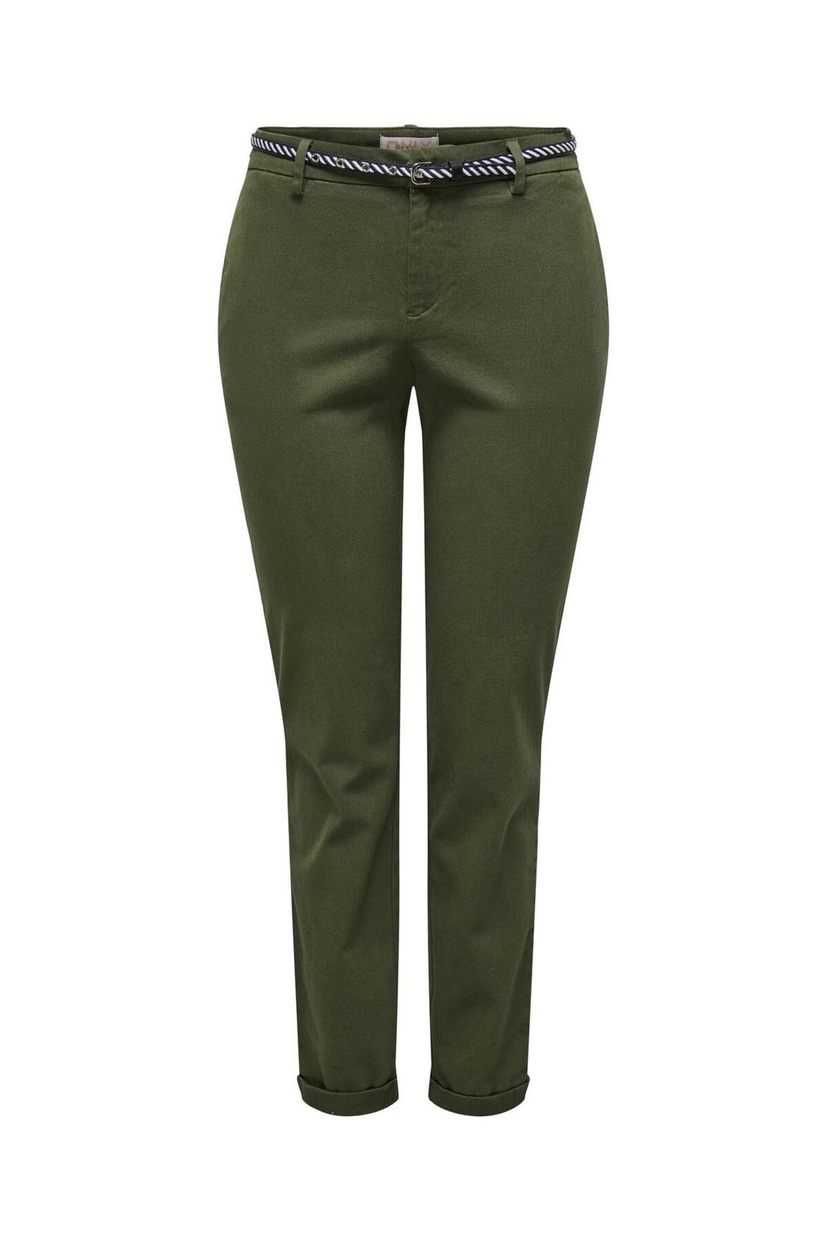 ONLY-Chino-Hose ONLBIANA-MAREE Mittlere Taille Slim Fit Chino-Hose 2