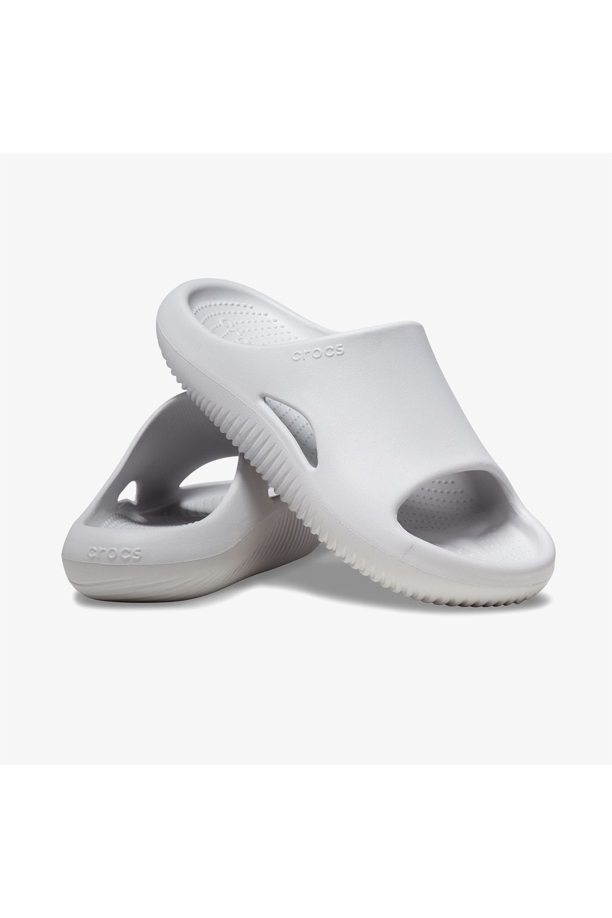 Crocs Mellow Recovery Slide Erkek Gri Terlik Kad n Ayakkab