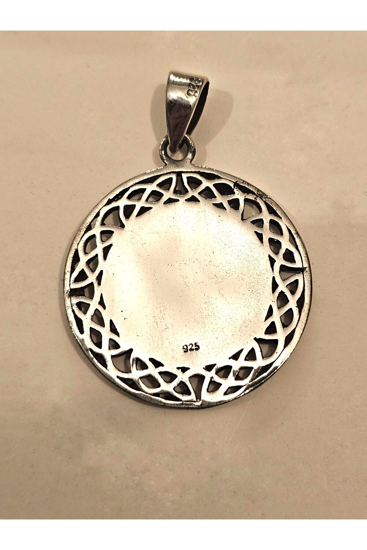 Kaybolmayanları Yönelten Vegvisir Gümüş Kolye Ucu