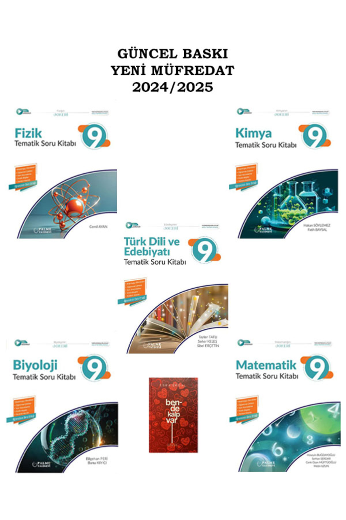 Palme Yayınevi PALME 9.SINIF JOKER MATEMATİK + FİZİK + KİMYA +