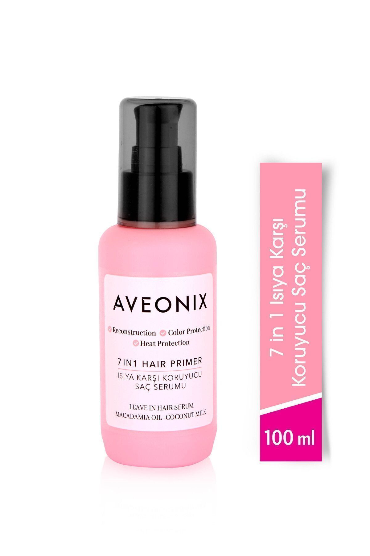 AVEONIX 7 in 1 Isıya Karşı Koruyucu Saç Serumu 100 ml — 4