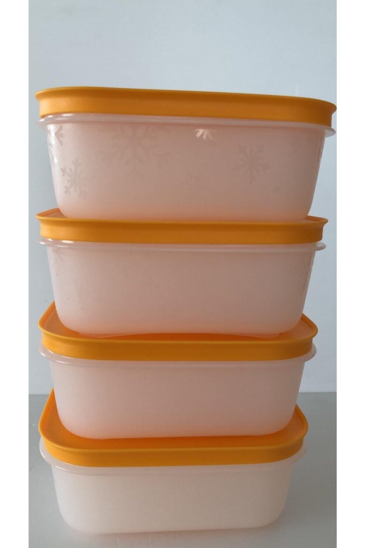 Tupperware-Alaska 450ml Deep Freezer Storage Container - 4 Pieces 1