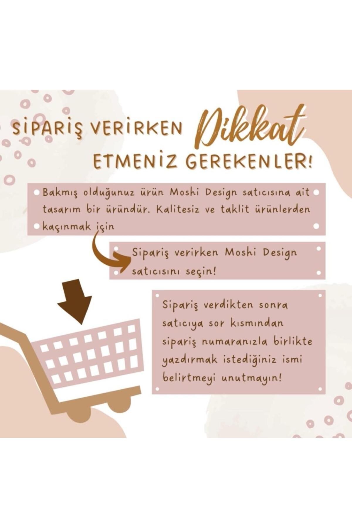 Moshi Design Bebek Kapı Süsü Yazılı Duvar Süsü fotoğrafı 4 (önizleme)
