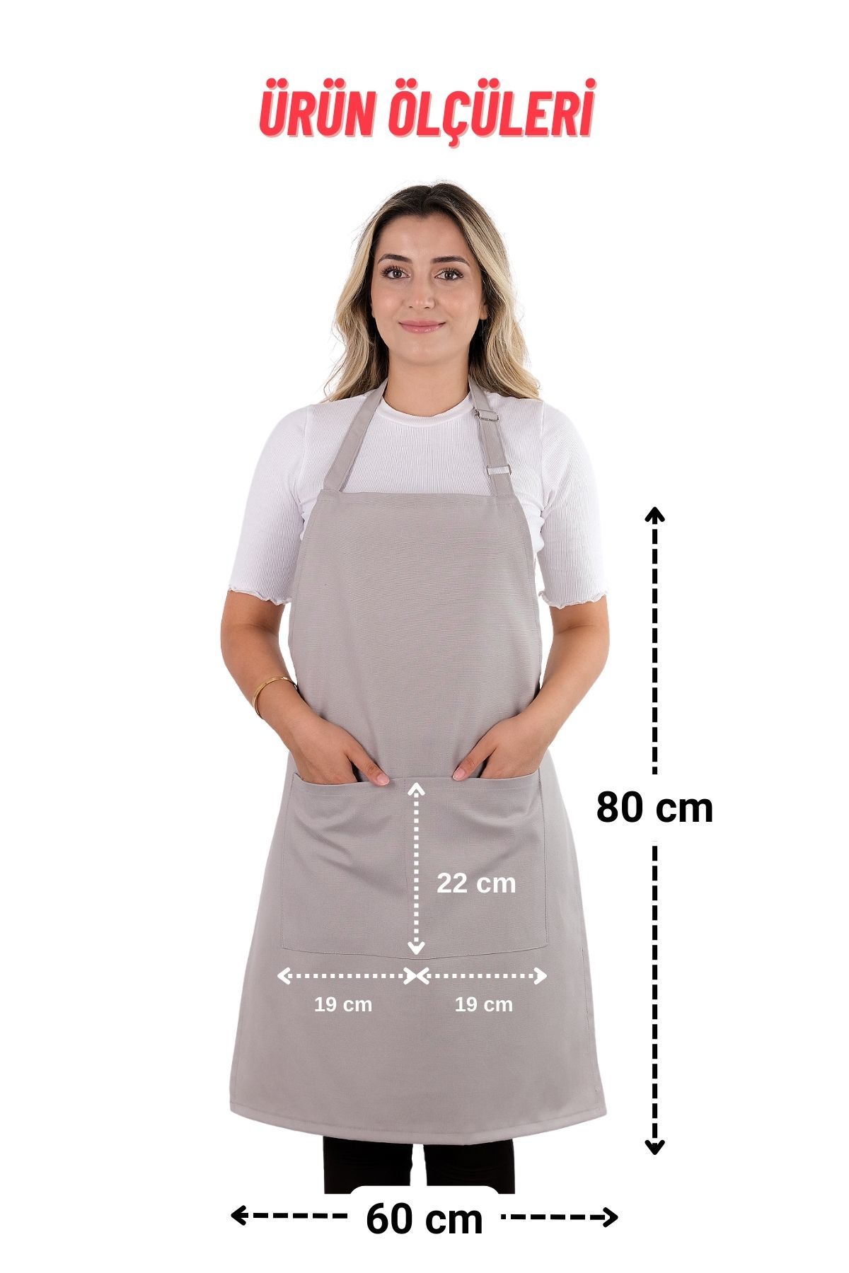 sevilya-Simple Adjustable Kitchen Apron with Hanger 6