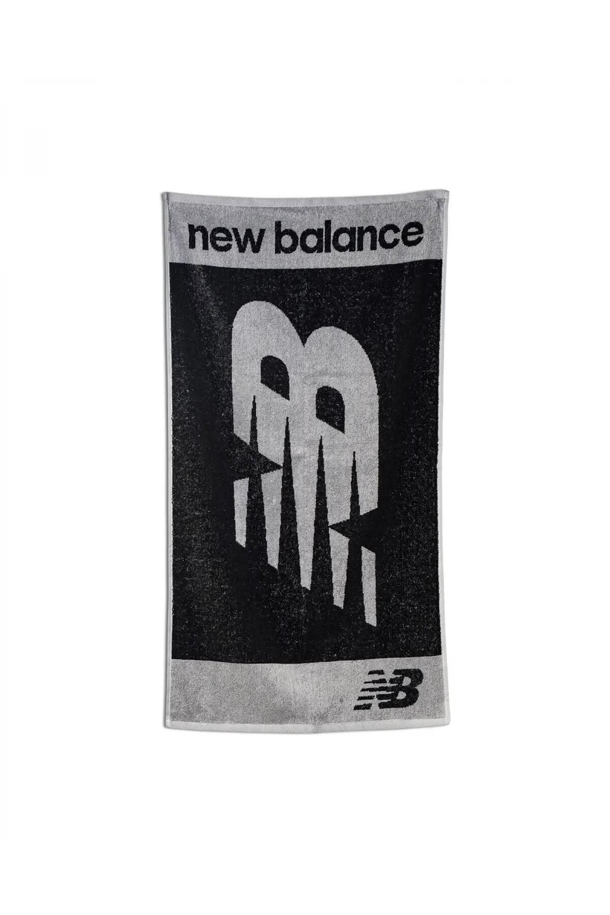 New Balance Tsat2201 bk Unisex Black Gray Sports Face and Body Towel 50x90 Trendyol