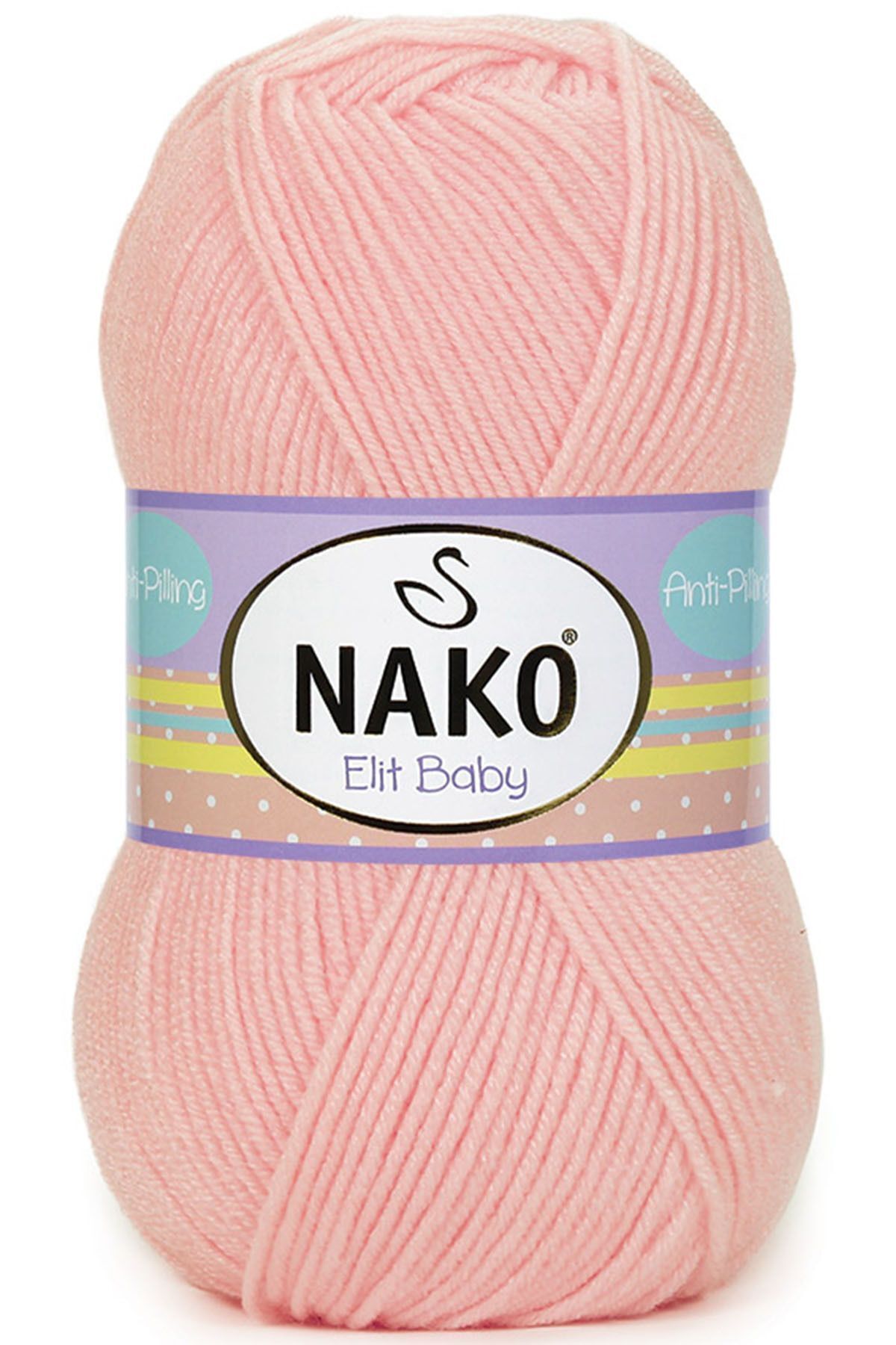 N.ako Elite Baby Anti Pilling Nude Baby Rope 12381 Powder Pink