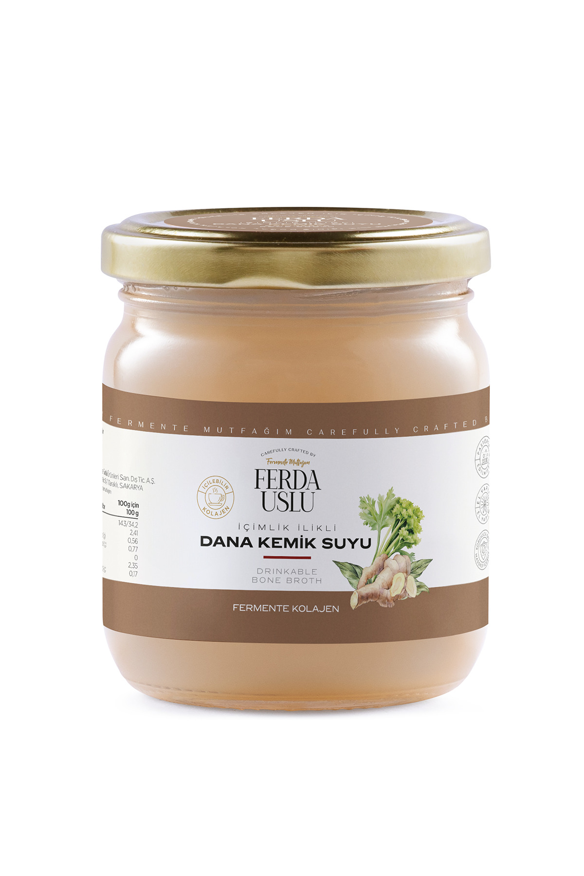 Fermente Mutfağım İlikli Kemik Suyu 210 ml