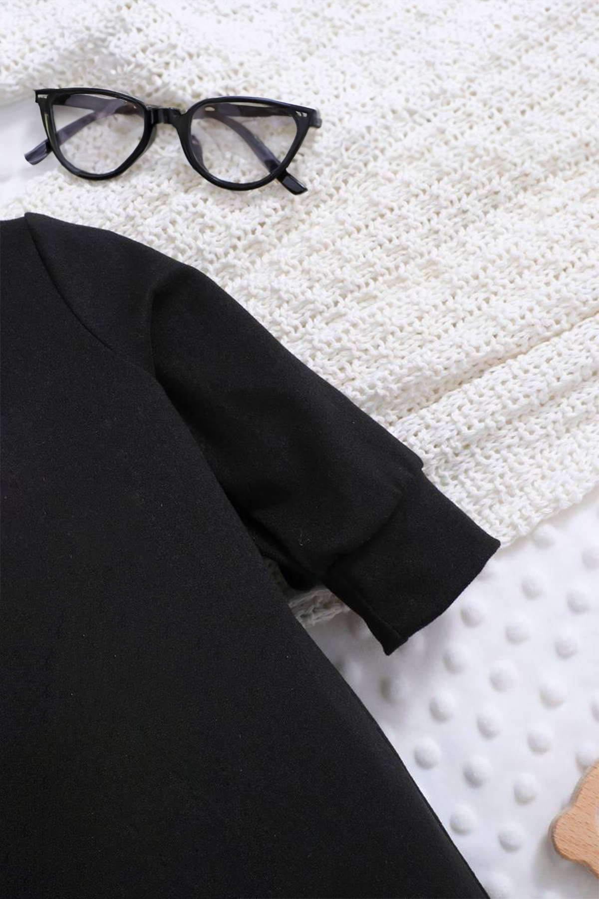 ADABEBEK Mom Dad + Me Baskılı Tarz Kalpli Bebek Tulum 22014 fotoğrafı 3 (önizleme)