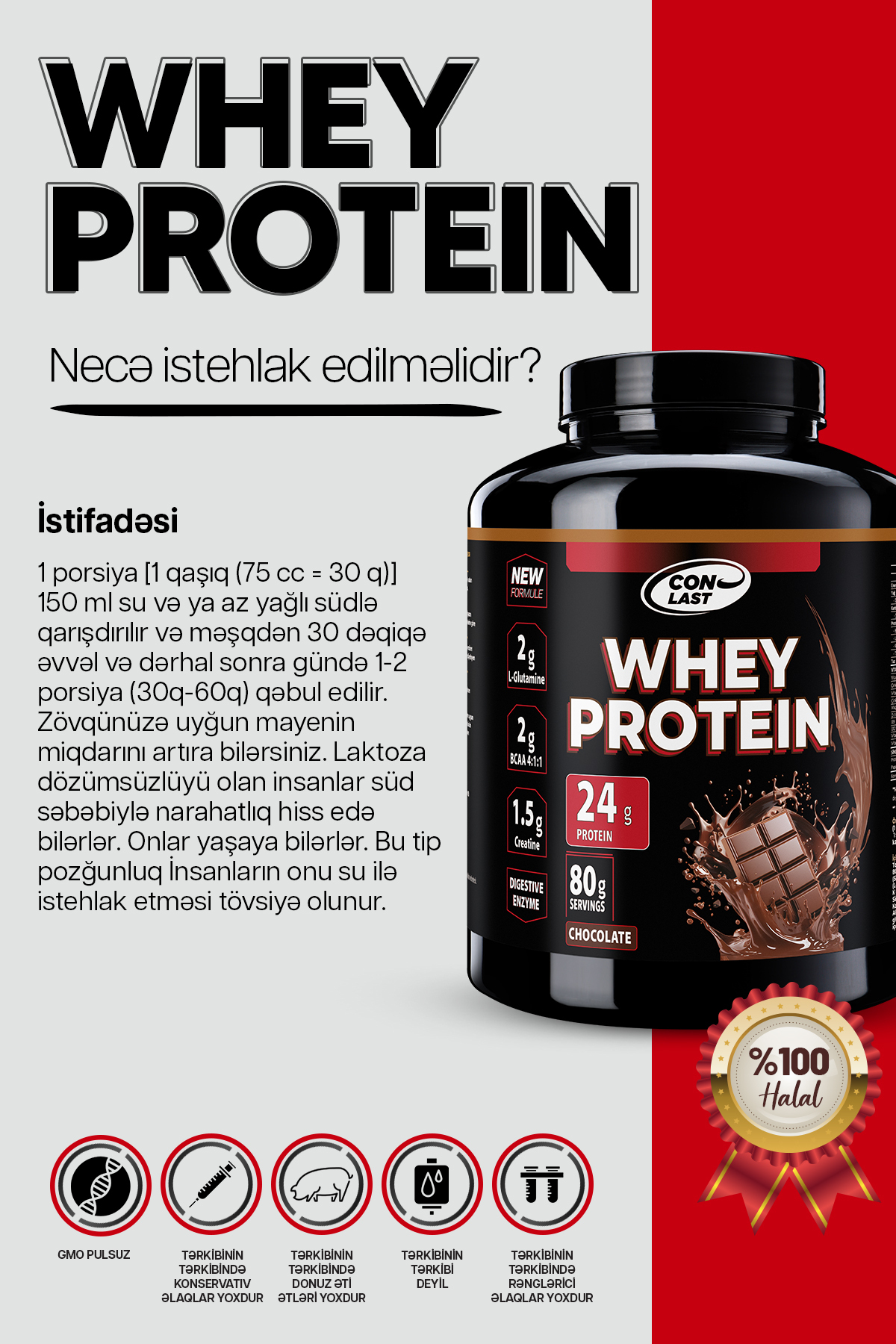 WHEY PROTEİN 2000 GR BCAA 300 GR HEDİYELİ 8