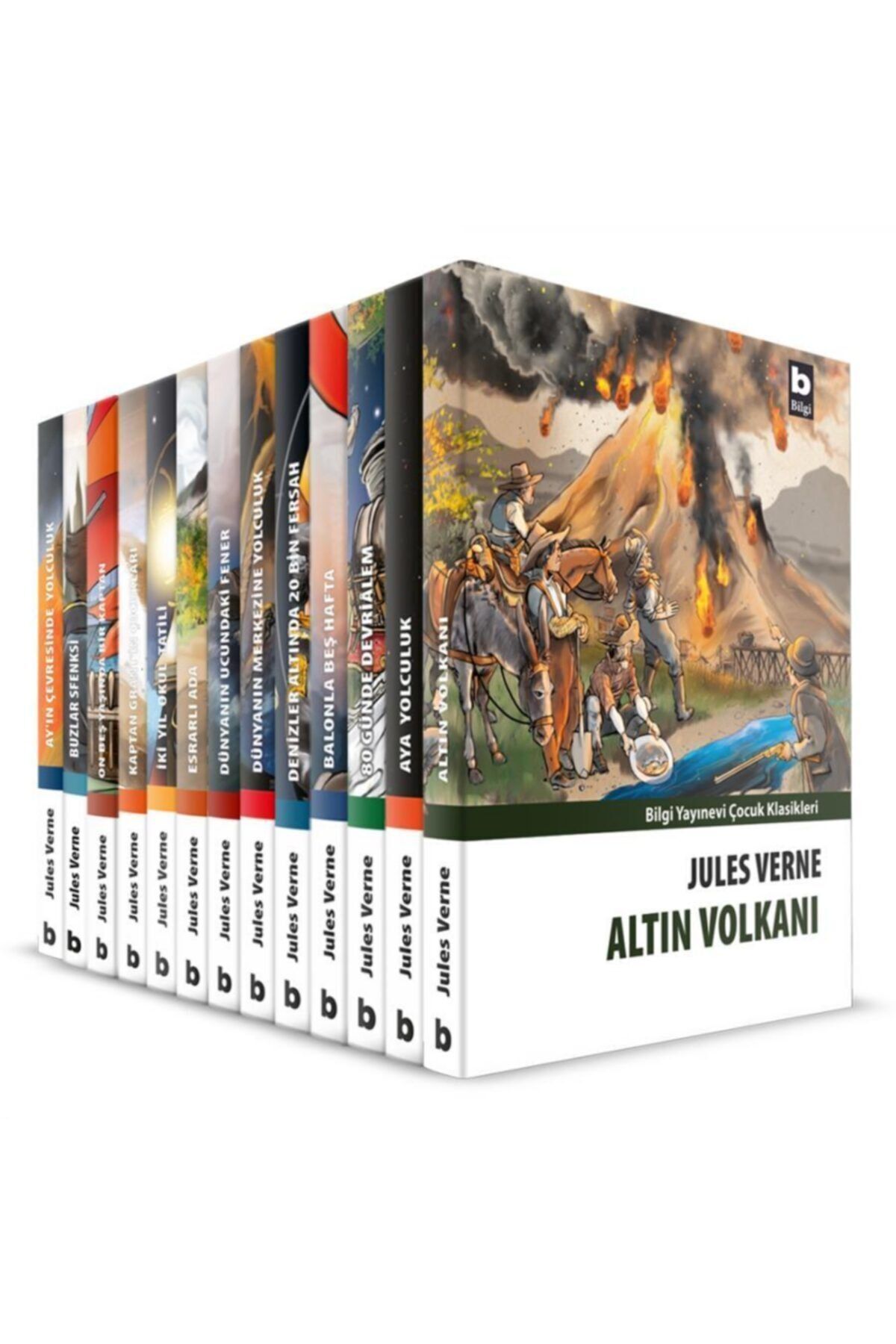 Bilgi Yayınları Jules Verne Seti (13 Kitaplık Set) - Fiyatı, Yorumları