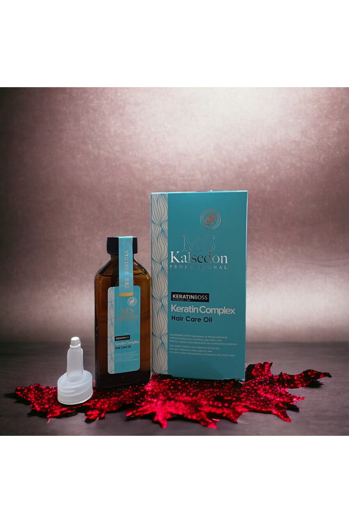 Ms Kalsedon Keratin Komplex Saç Bakım Yağı — 100 ml — تصویر 2 از 6