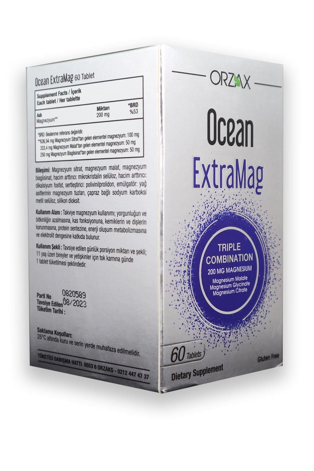 Orzax-Ocean D3k2 Drops 20 Ml 50% Second + Ocean Extramag 60 Tablets 3