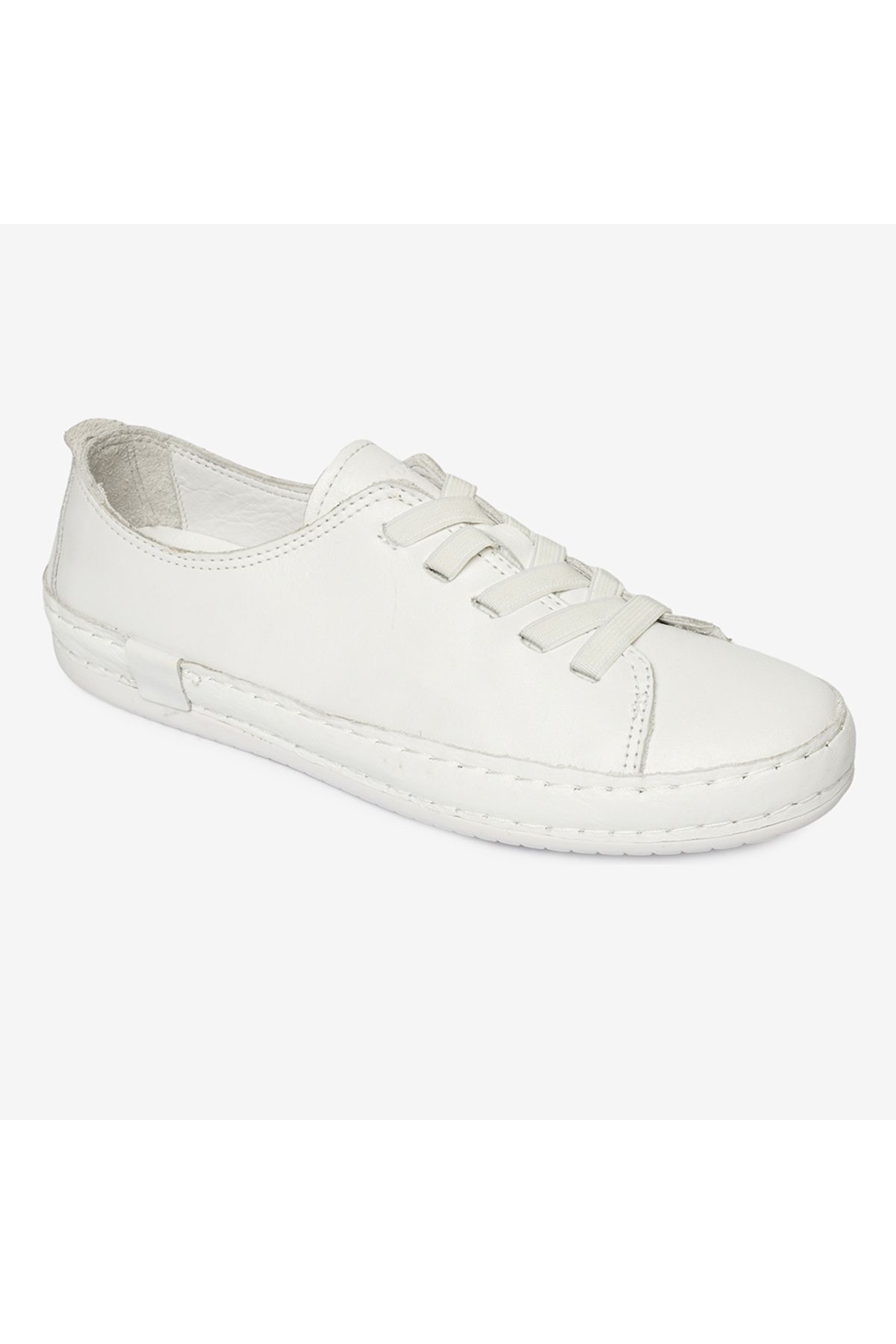 کفش راحتی زنانه چرم اصل سفید 4y2ua57708 Greyder