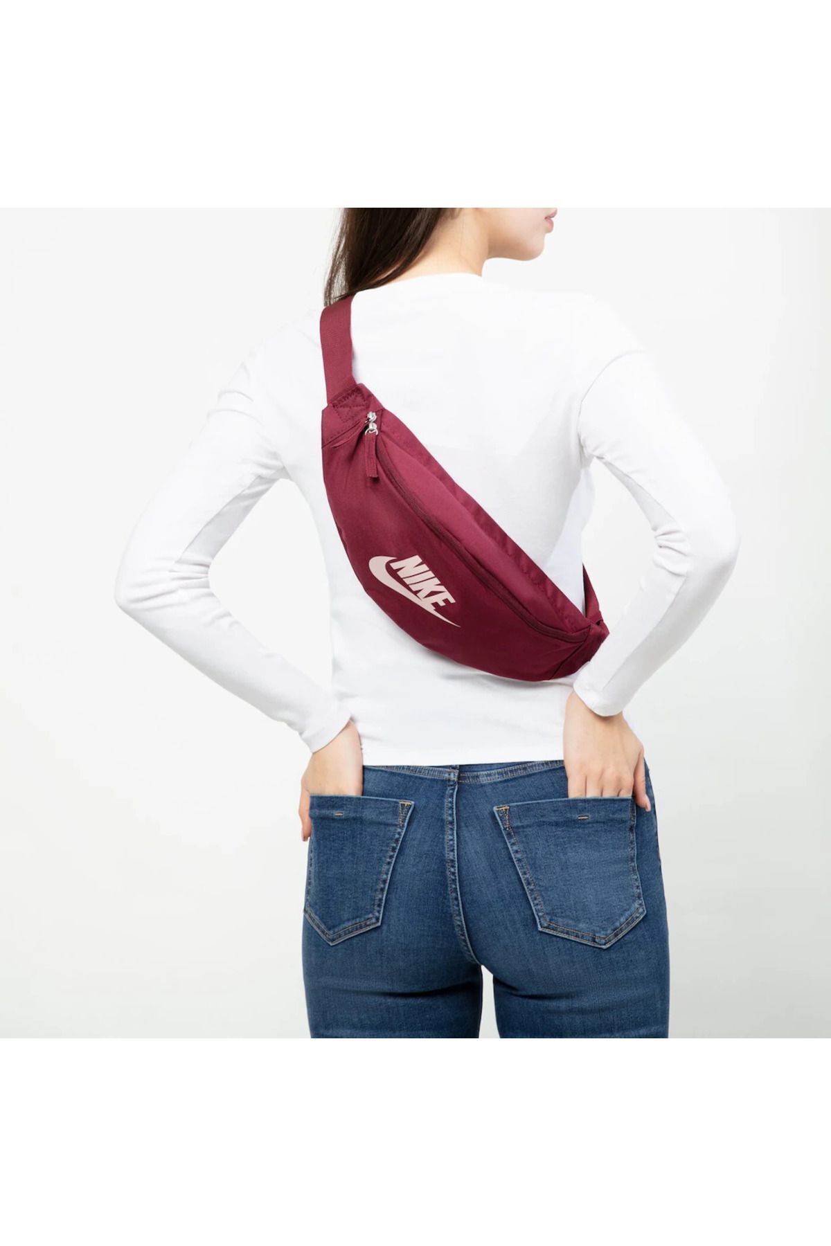 Nike burgundy bag store