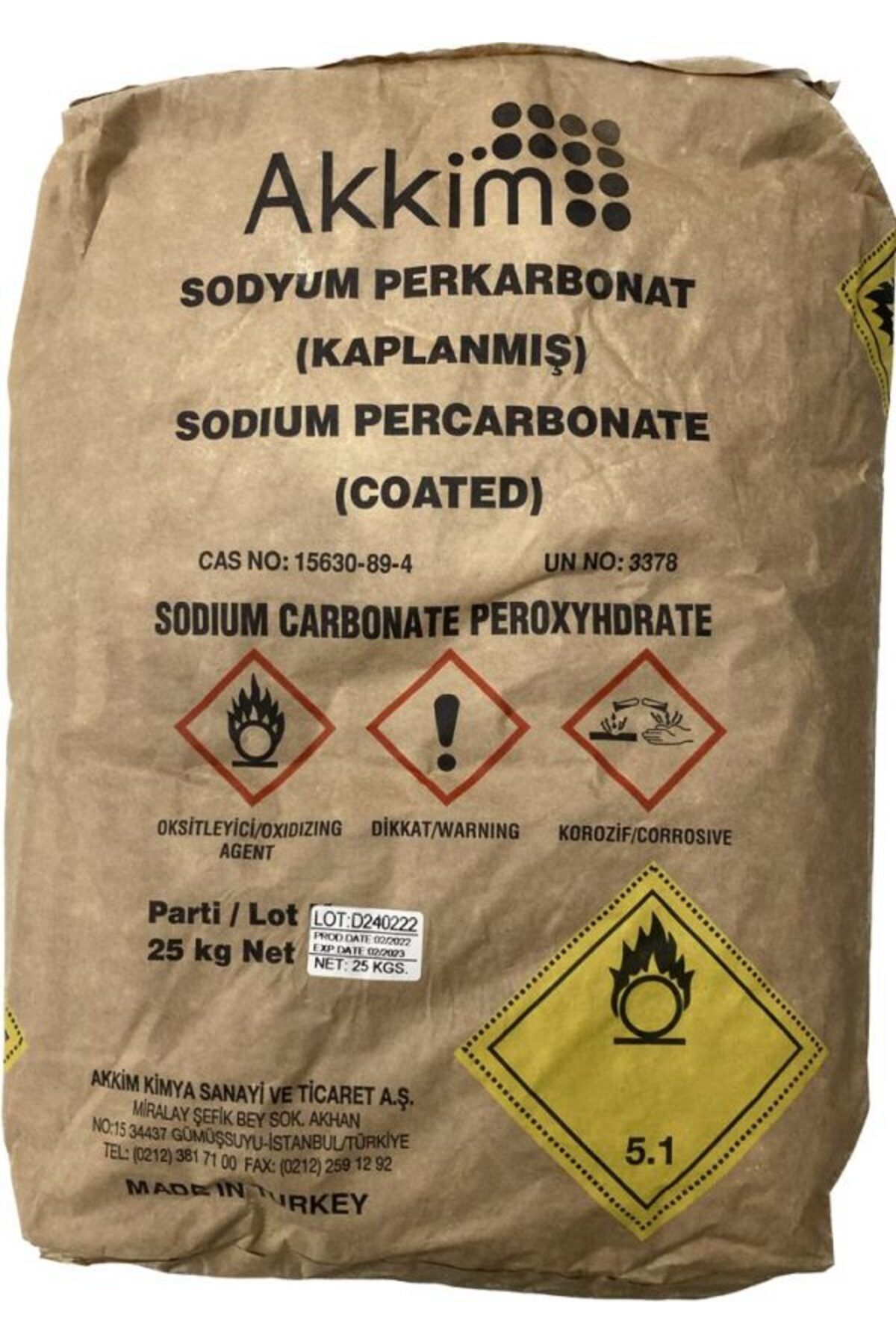 oktet Perkarbonat Toz Halinde Kaplanmış 1.000 Gr.