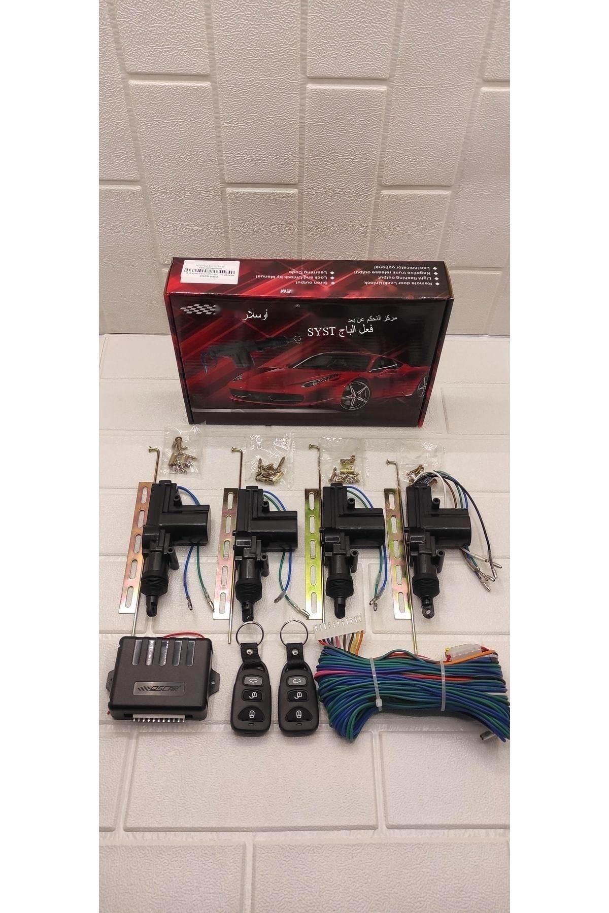 Oscar-2 Year Central Lock Set - 4 Motors with Remote Control 2