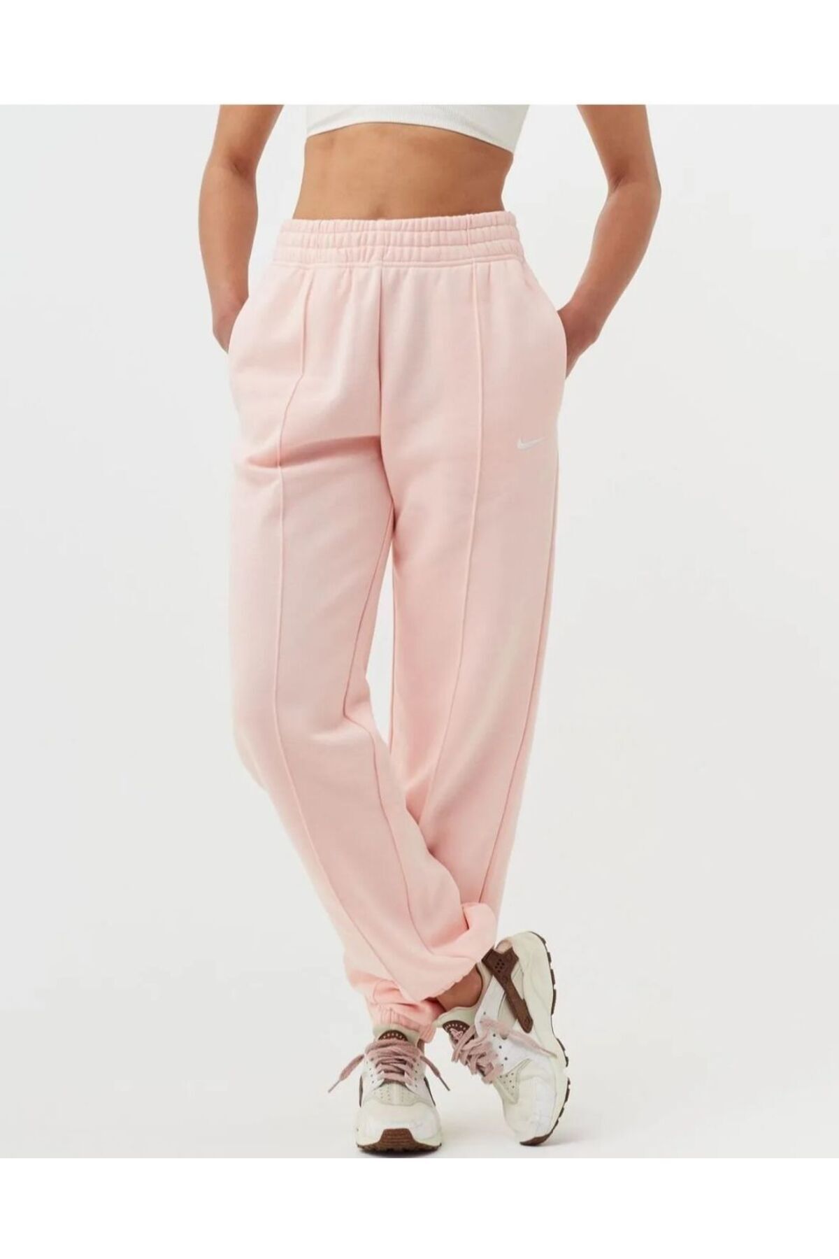 Nike Women s Sweatpants W Nsw Essntl Clctn Flc Mr Pant Loose Fit BV4089 610 Trendyol