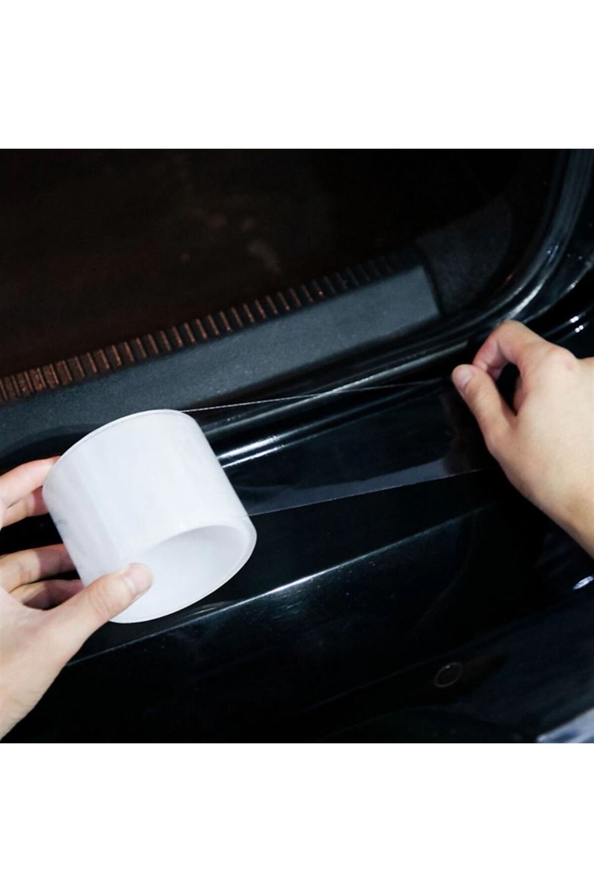 MOR SALKIM HOME Otomobil Araba Kapı,eşik,kaput,tampon Koruma Bandı 3mt*5 Cm 1 Adet