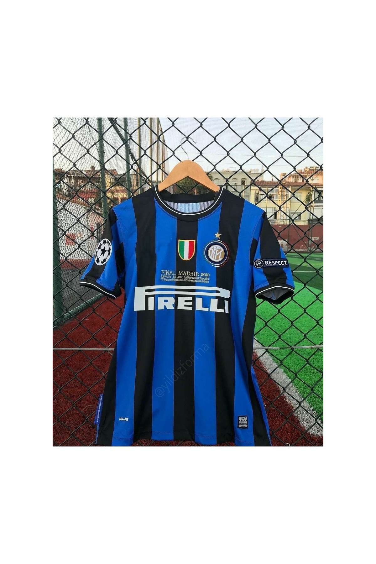 After Party Sport Inter 2009/10 Madrid Şampiyonlar Ligi Finali Wesley Sneijder Nostalji Forması