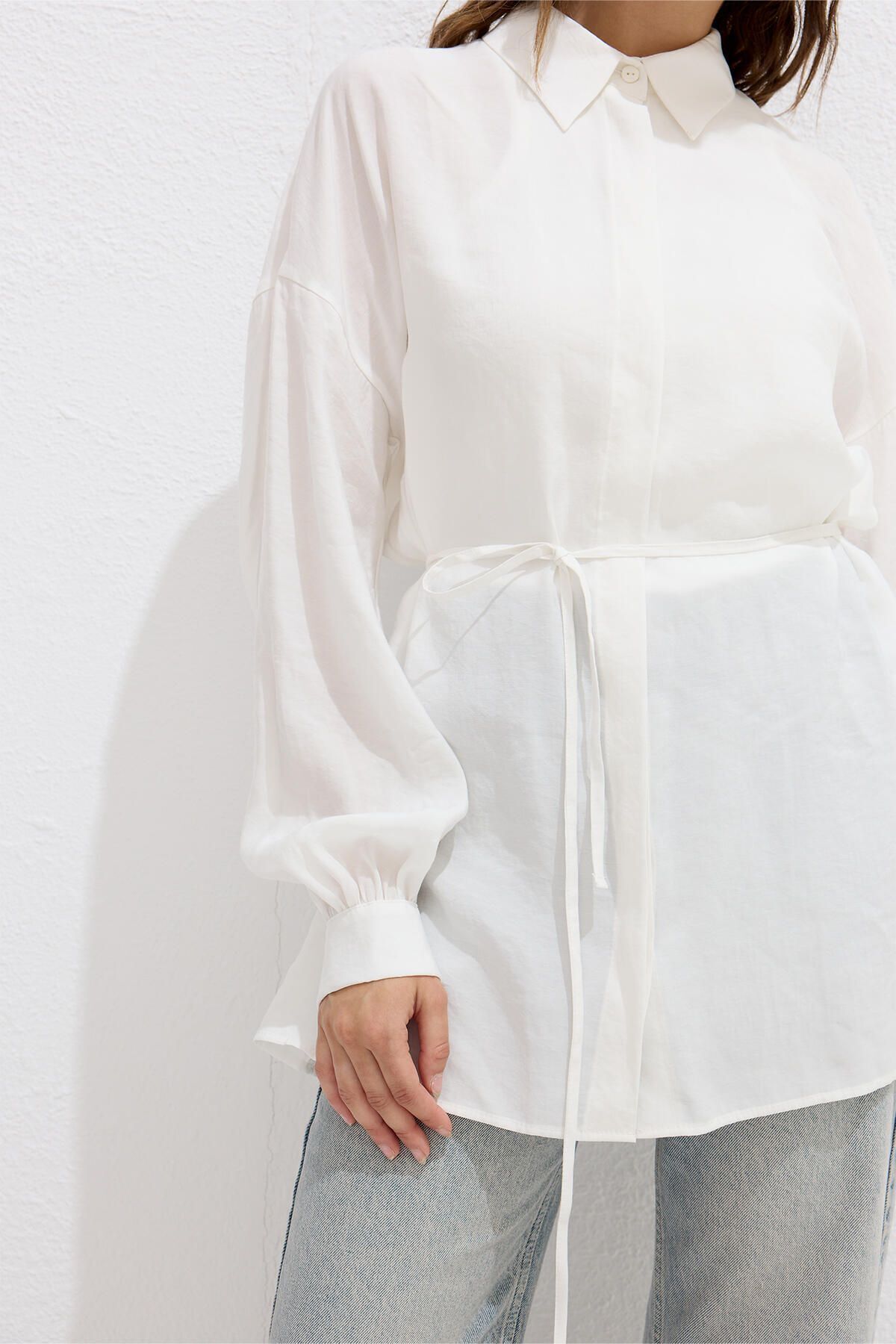 Manuka-Ecru Color Comfortable Shirt 6