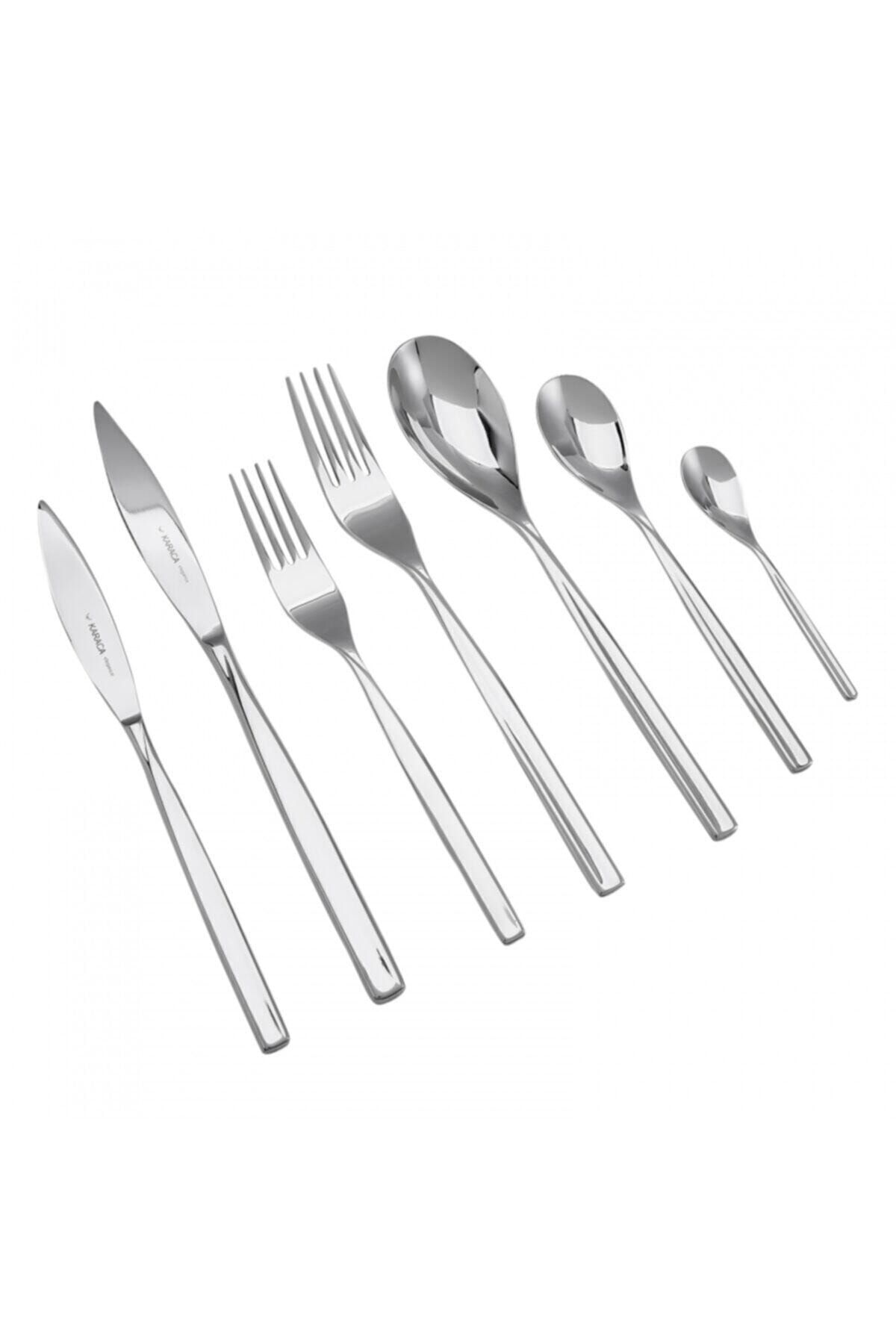 Karaca-Felix Fork Spoon Knife Set 84 Pieces Boxed Elegance 2