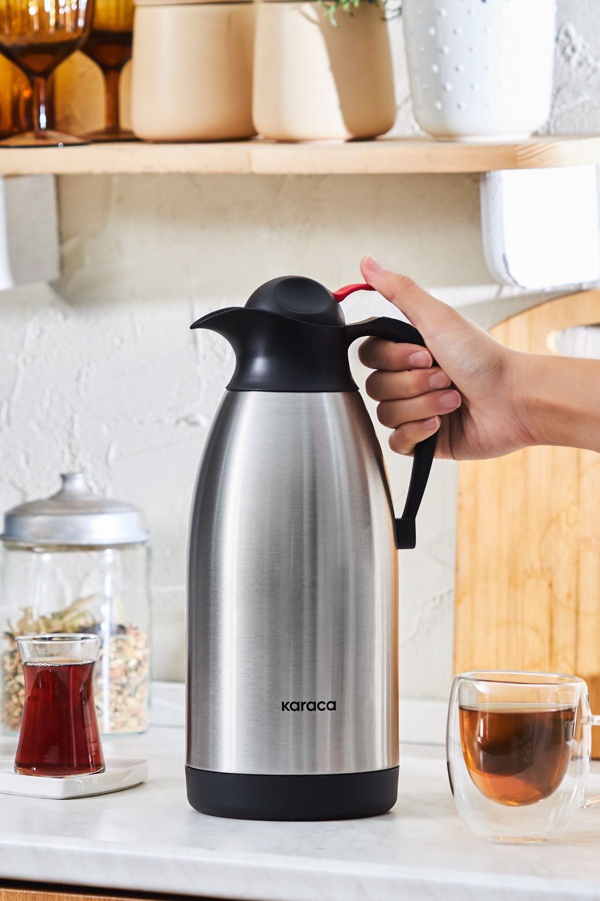 فلاسک  بورگوندی کاراجاKaraca | 153.09.01.3176 اورجینال - تصویر 2