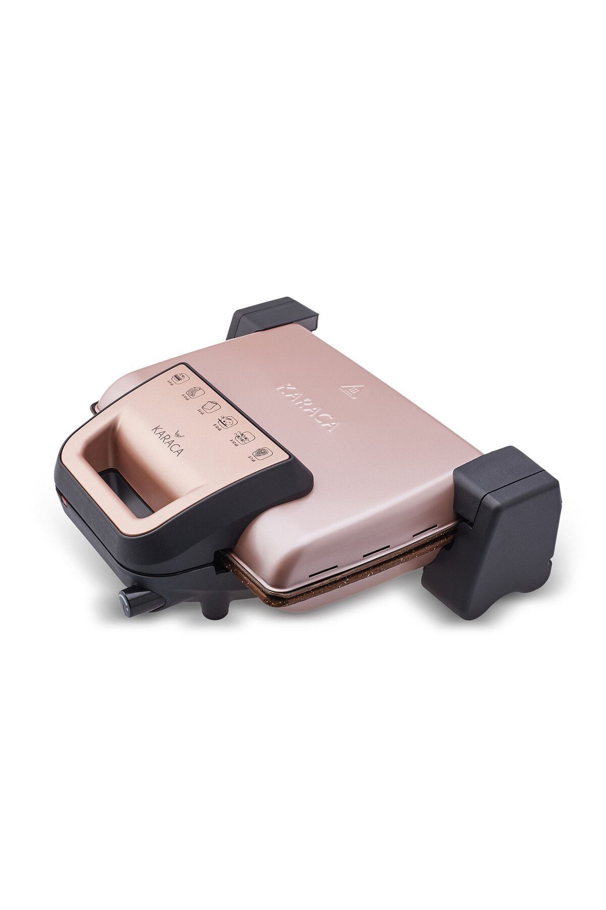 Karaca-1800W Rosegold Granite Grill and Toaster 3