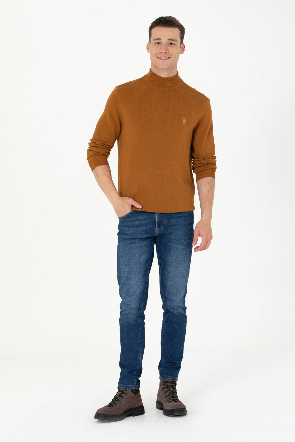 بافت مردانه یو اس پولو | 902881 U.S. Polo Assn. - Image 4