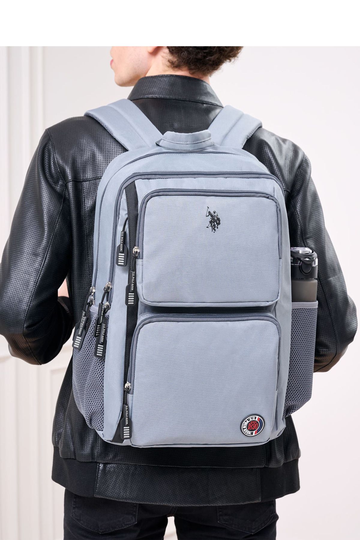 US Polo Assn 24006-24000-24008-24004 کوله پشتی مدرسه یونیسکس دانشجویی مسافرت روزانه تعطیلات پیاده روی ورزشی U.S. Polo Assn.
