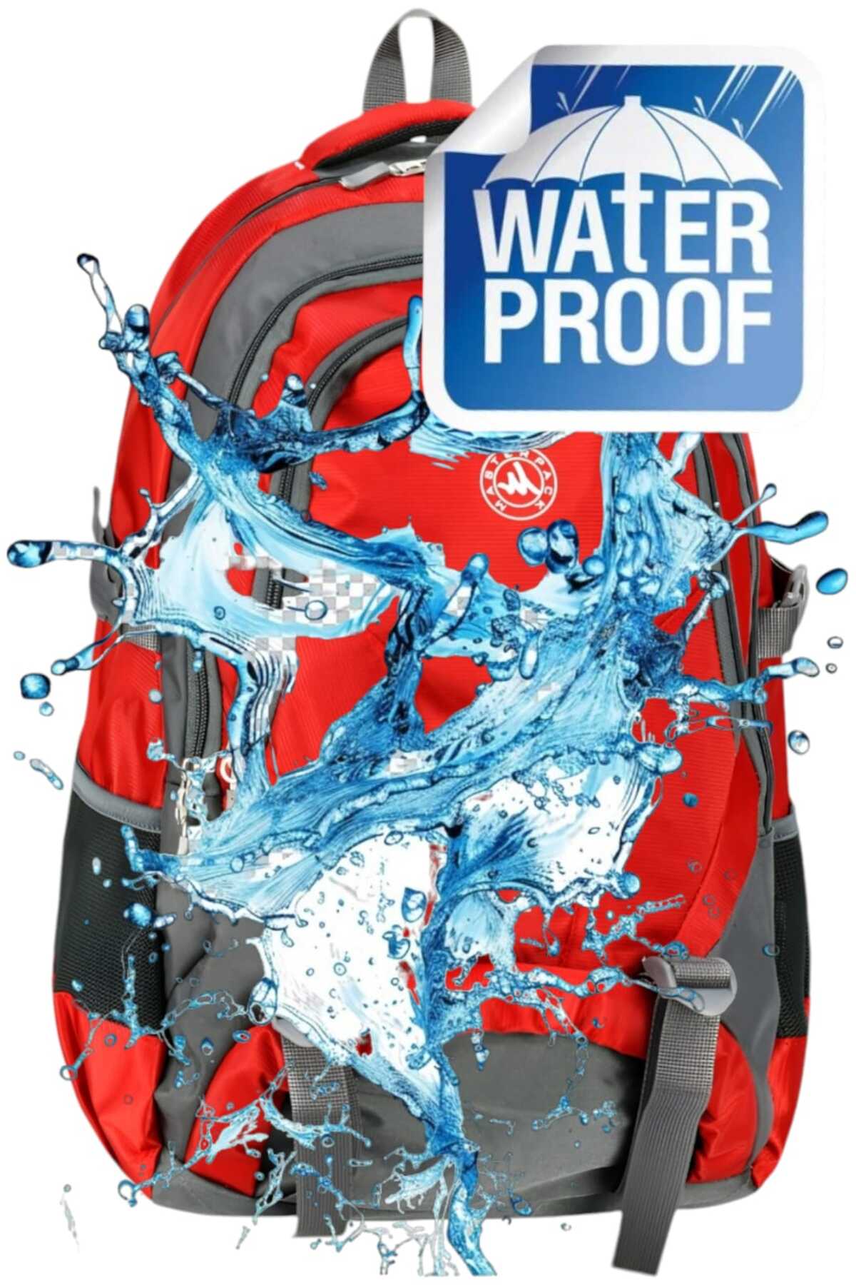 کوله پشتی زنانه قرمز Uniquerrs | UL021 اورجینال - تصویر 6