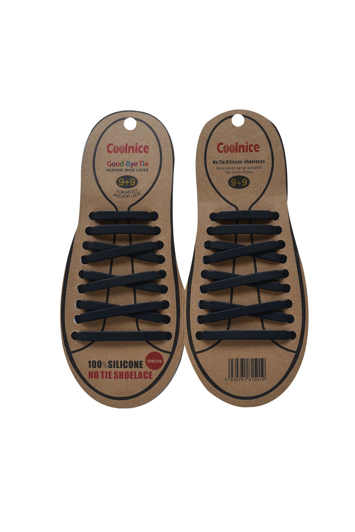 Coolnice Cooln ce Adult Unisex Silicone Laces