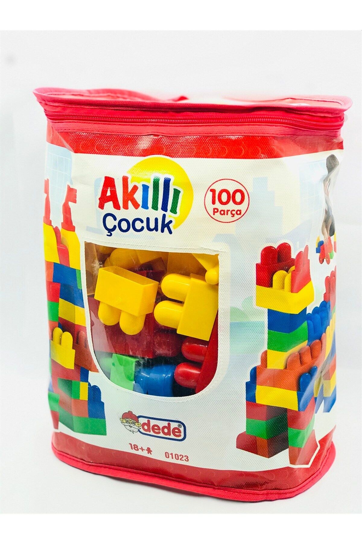 Dede Oyuncak-Dede 100 Pieces Large Size Blocks Lego Set 2