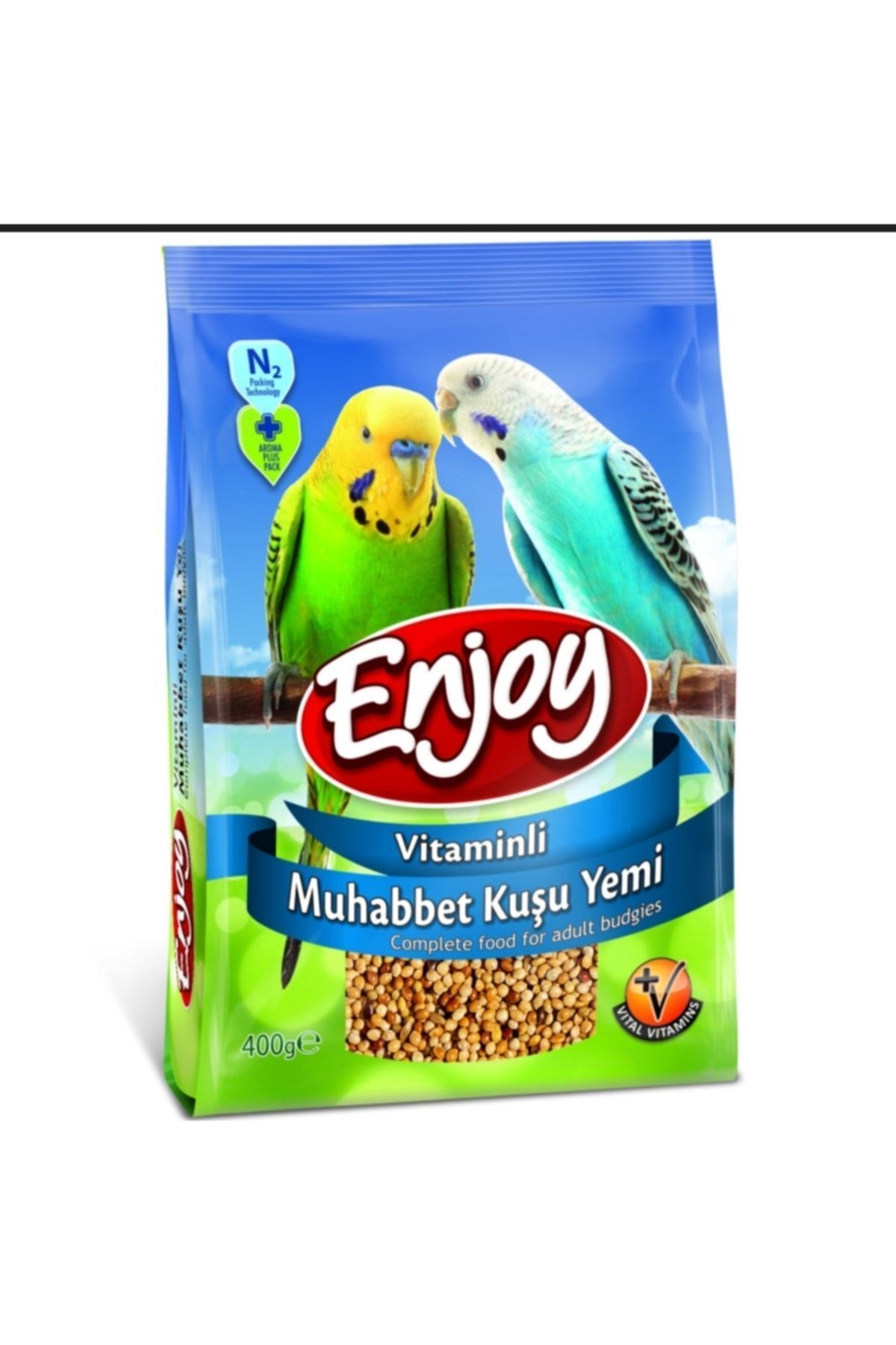 SİYAHİNCİ GÜMÜŞ Enjoy Muhabbet Kuşu Yemi 400 Gr