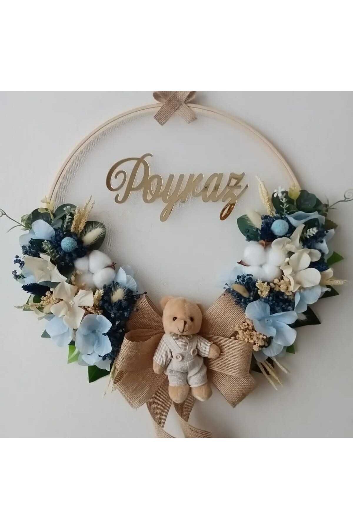 Moshi Design Bebek Kapı Süsü Yazılı Duvar Süsü fotoğrafı 5 (önizleme)