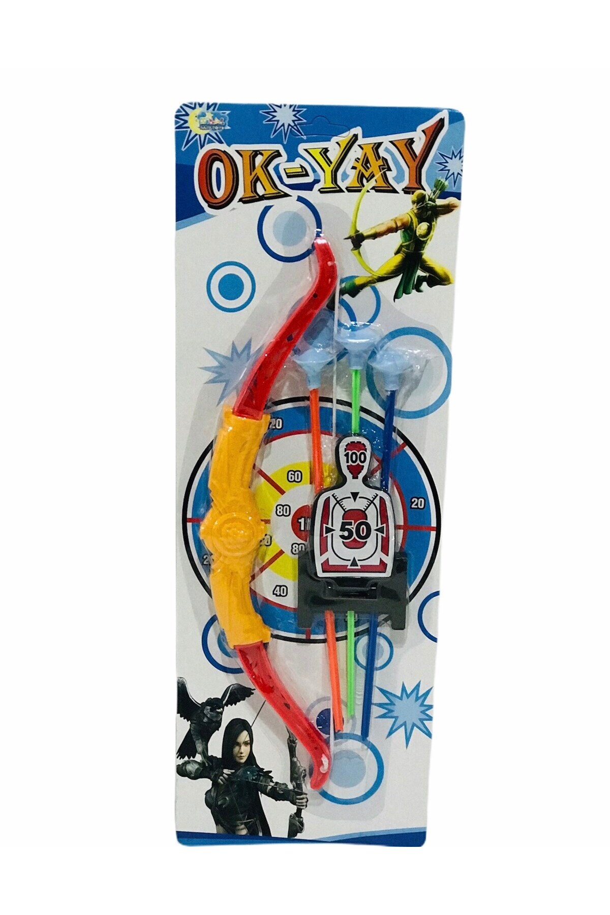 HİLAL PLASTİK Ok Yay Vantuz Fırlatan Oyuncak Seti - Fiyatı, Yorumları