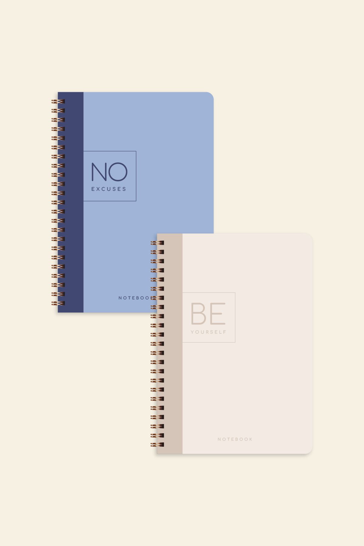 PAPERORA-A5 Checkered School Notebook - Spiral Cardboard Cover, 80 Sheets, Set of 2, with Class Program 4