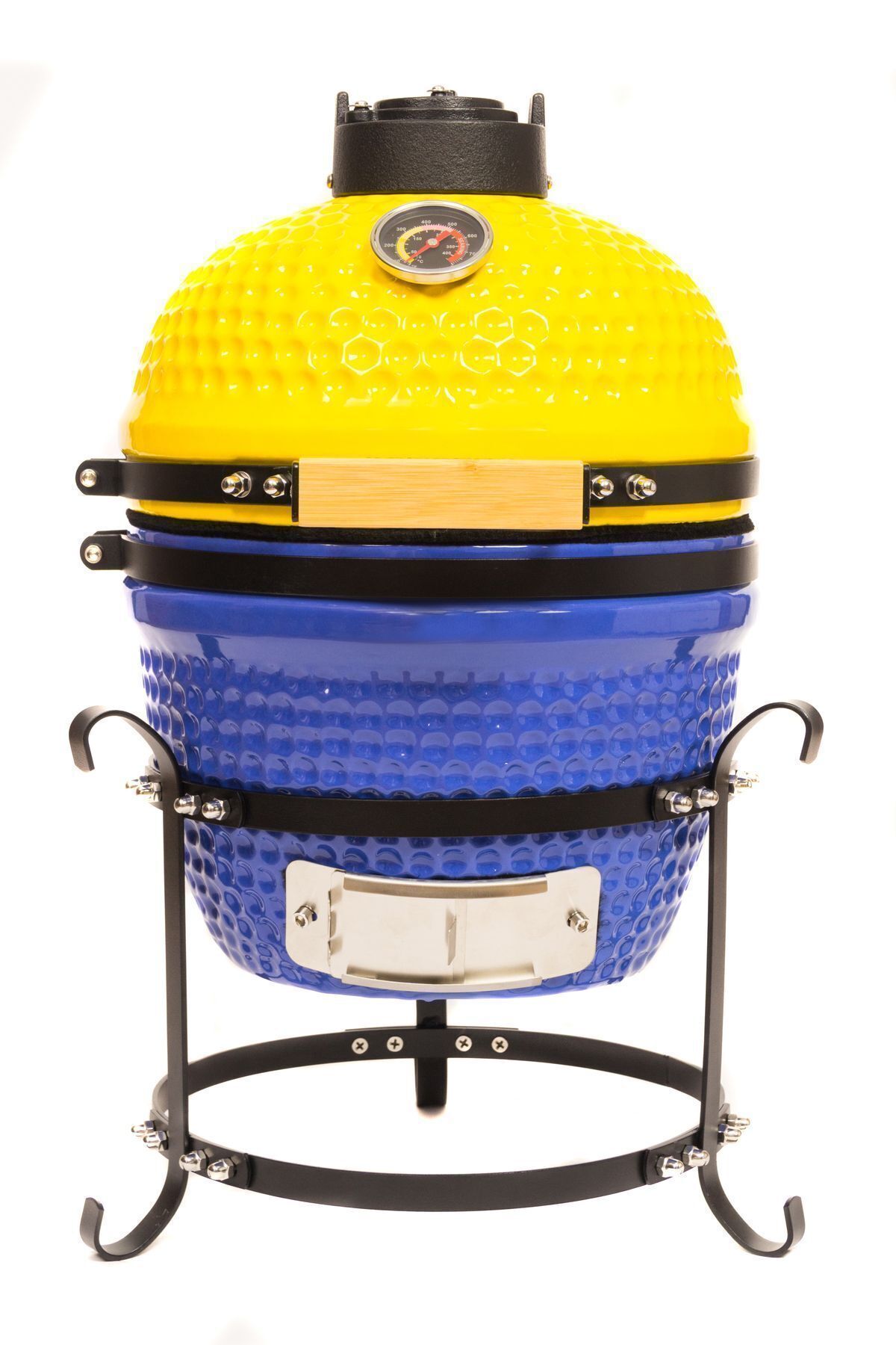 Kamado 13" Sarı / lacivert Taraftar Seramik Barbekü