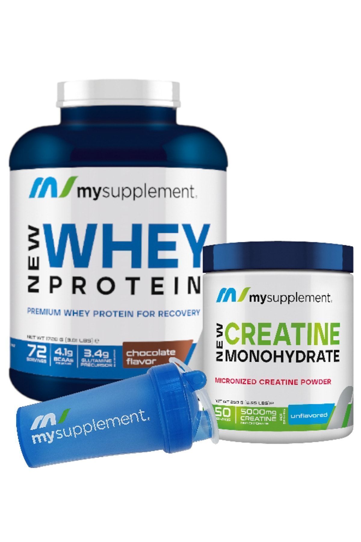 Whey Protein Çikolata 72 Servis 1728gr(PROTEİN TOZU) - Kreatin 250gr 50 Servis